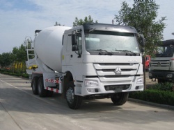Concrete mixer truck